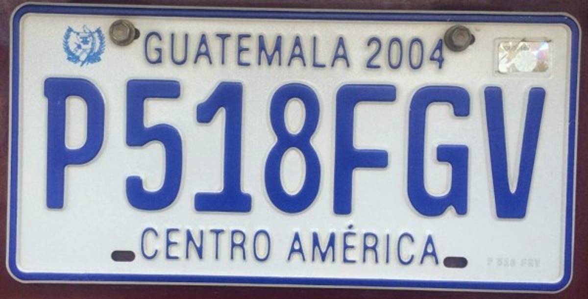 Honduras es el país de la región que marca la diferencia con frase en sus placas vehiculares