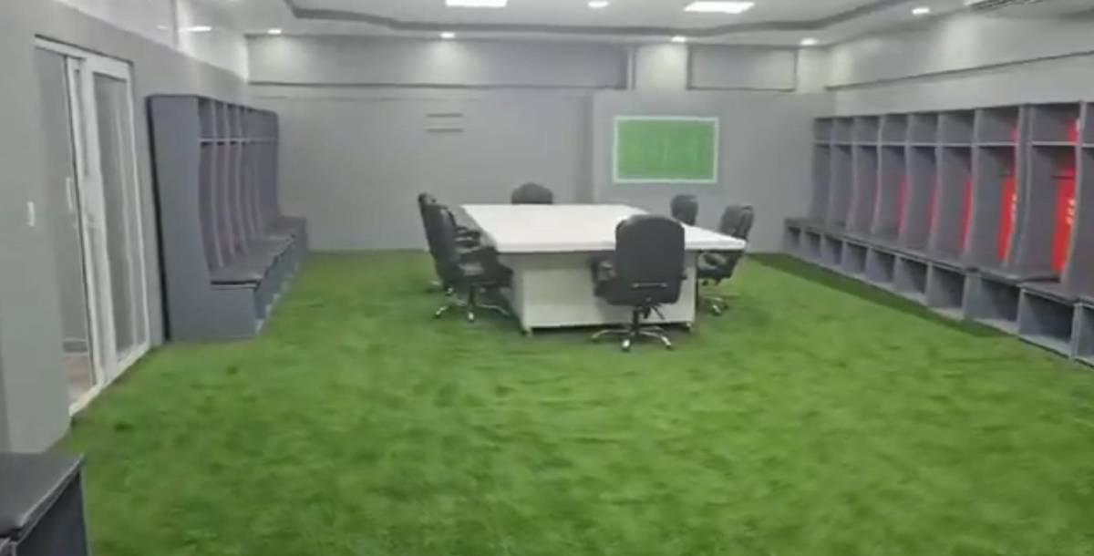 Messi en Honduras: Así dejaron el camerino donde estará el Inter Miami en el estadio Olímpico