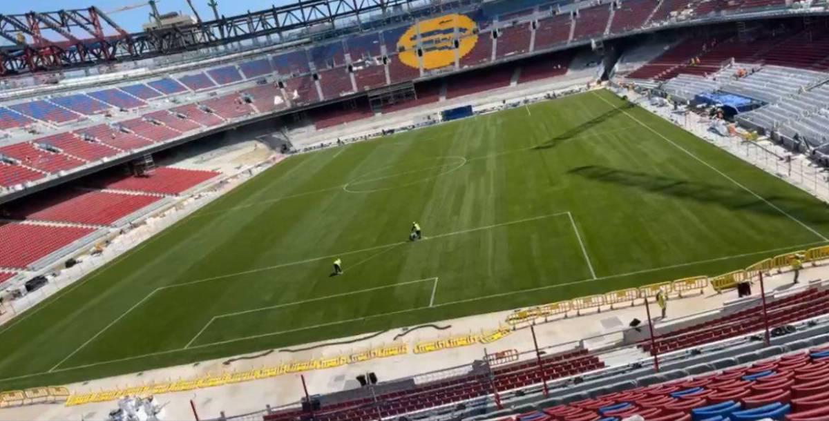 Así avanzan los trabajos del nuevo Camp Nou, casa del FC Barcelona