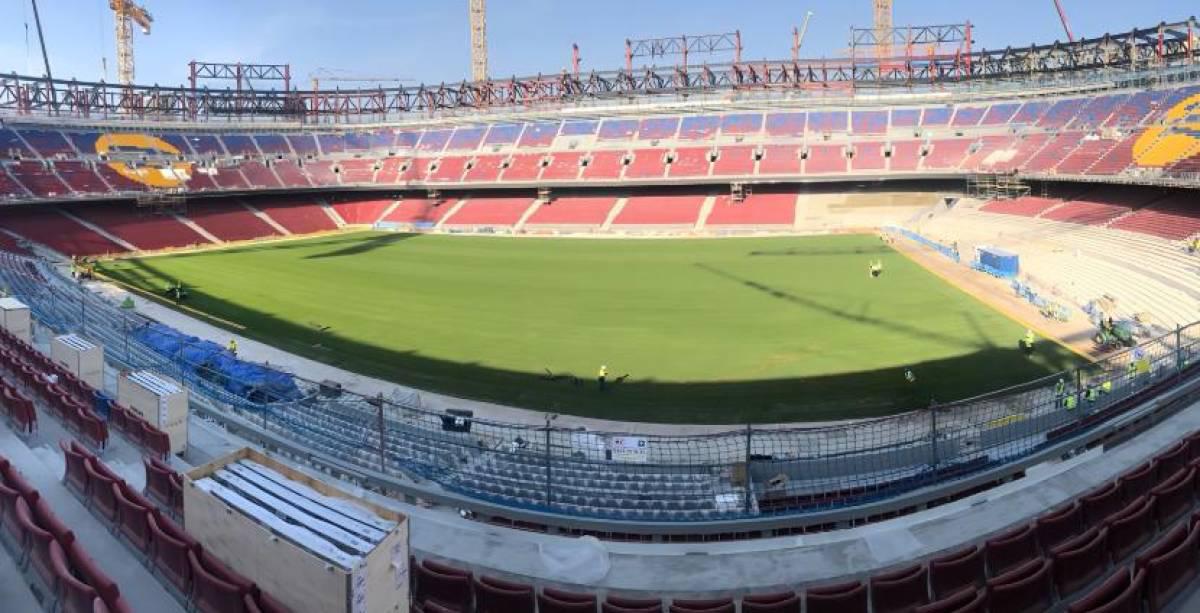Así avanzan los trabajos del nuevo Camp Nou, casa del FC Barcelona