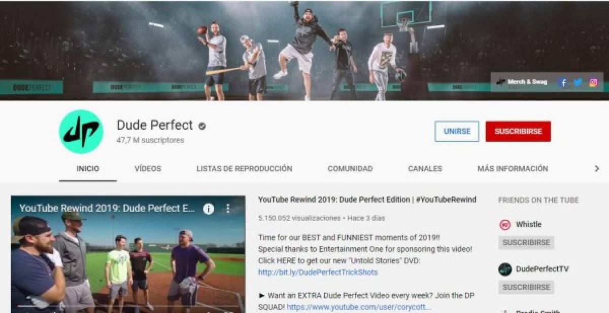 Ellos son los 10 youtubers que más ganaron dinero durante el 2019