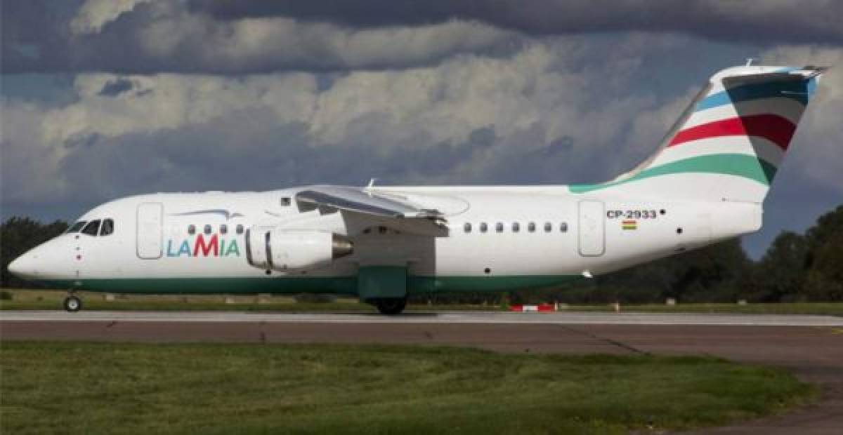 LaMia, aerolínea del trágico avión donde perdieron la vida 71 personas y enlutó al Chapecoense (Foto: Redes / Deportes El Heraldo / Noticias de Honduras / El Heraldo Honduras)