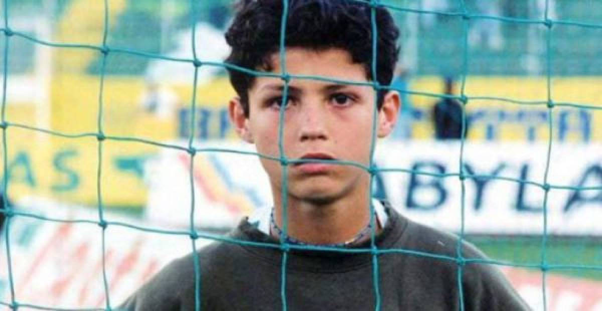 El antes y después de Cristiano Ronaldo