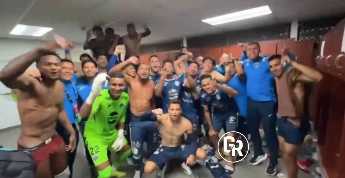 Burla de Meléndez, Castigo al Saprissa y celebración de Motagua en el camerino
