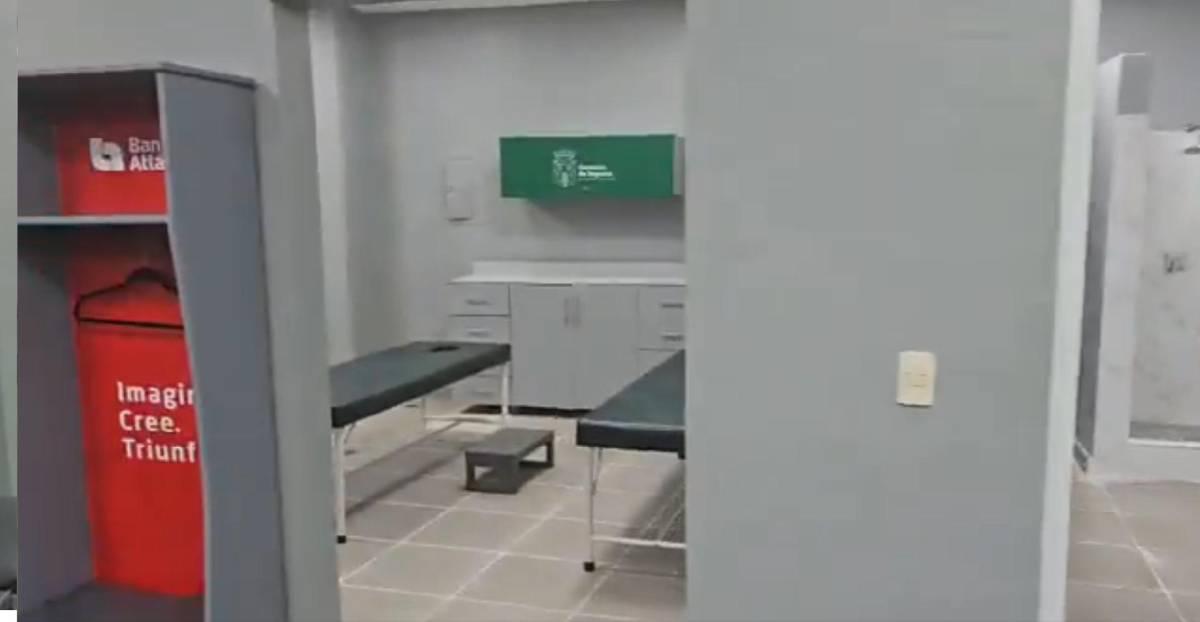 Messi en Honduras: Así dejaron el camerino donde estará el Inter Miami en el estadio Olímpico