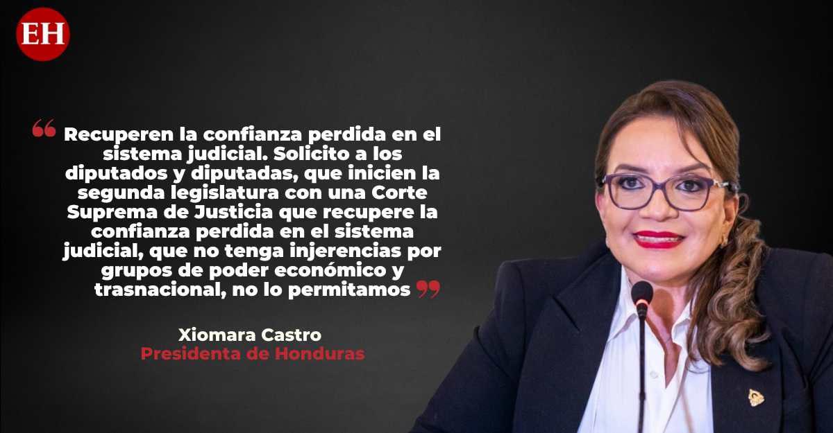 Las posturas de los líderes de las fuerzas políticas previo a la elección de la Corte Suprema de Justicia