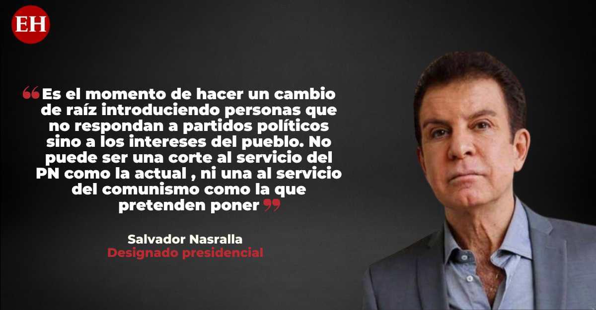 Las posturas de los líderes de las fuerzas políticas previo a la elección de la Corte Suprema de Justicia