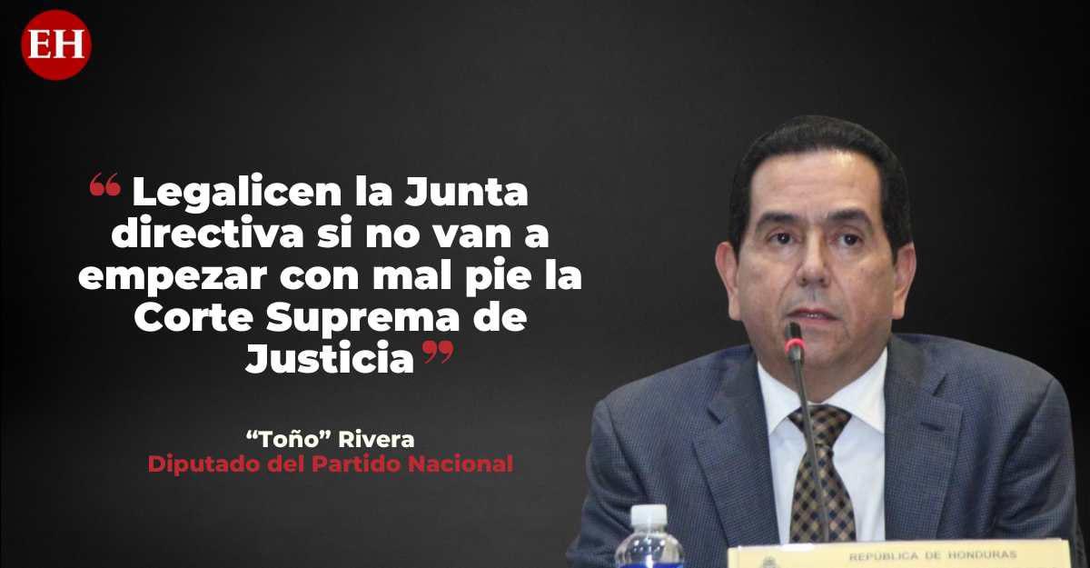 Las posturas de los líderes de las fuerzas políticas previo a la elección de la Corte Suprema de Justicia