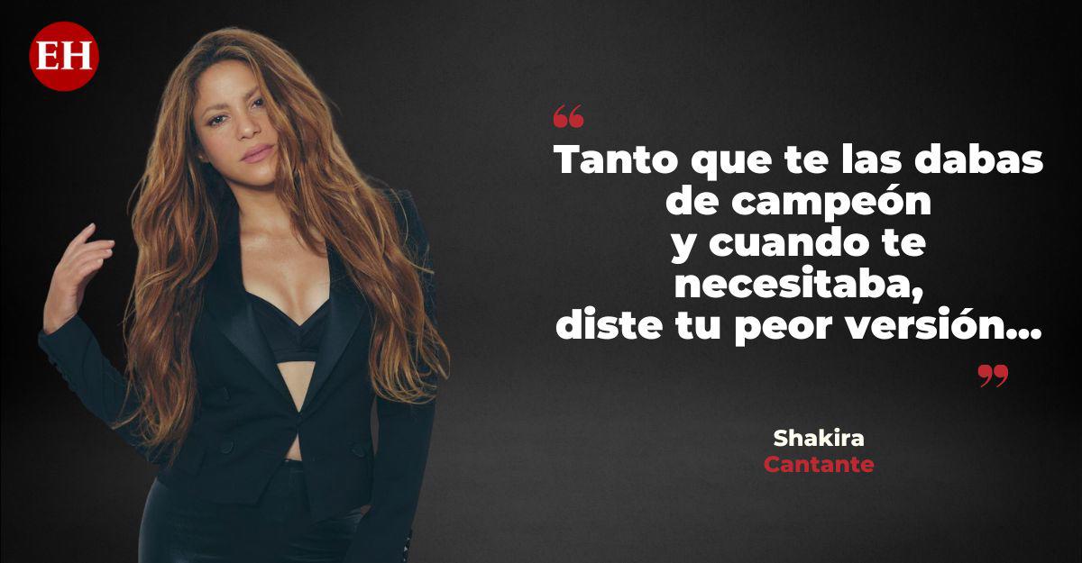 El desahogo de Shakira en 16 frases que dedicó a Piqué y Clara Chía en su nuevo himno del desamor