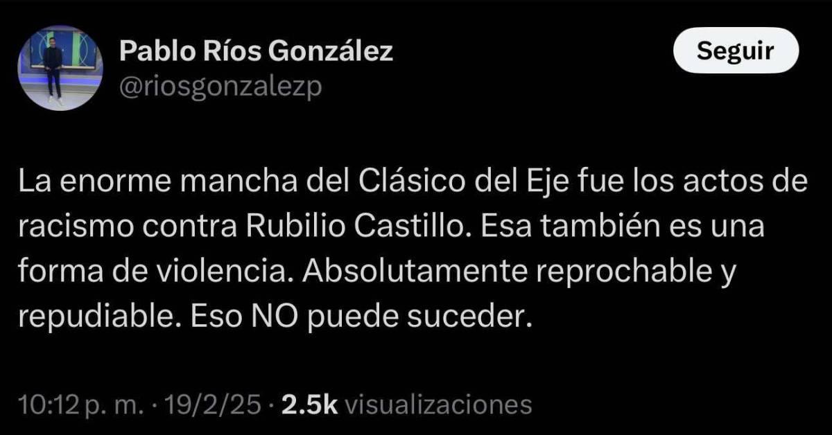 Lo que dicen en Colombia sobre acto de racismo sobre Rubilio Castillo