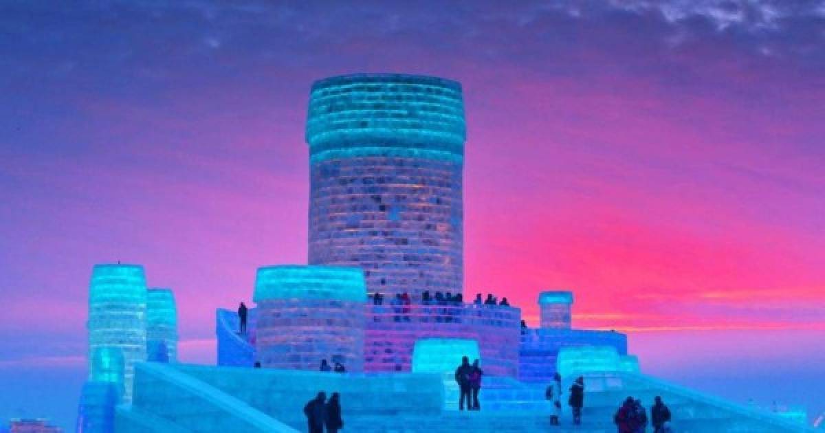 Las espectaculares imágenes del Festival Internacional de Hielo en China (GALERÍA)