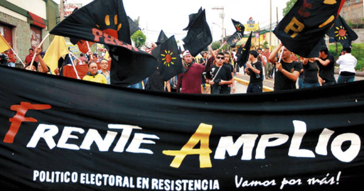 Zelayistas manipularon marcha de trabajadores