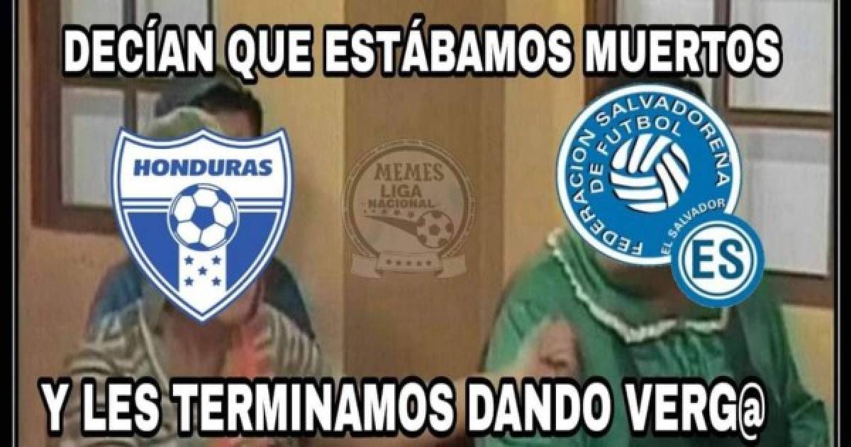 Baleadas 4-0 pususas: Los divertidos memes que dejó el triunfo de Honduras ante El Salvador