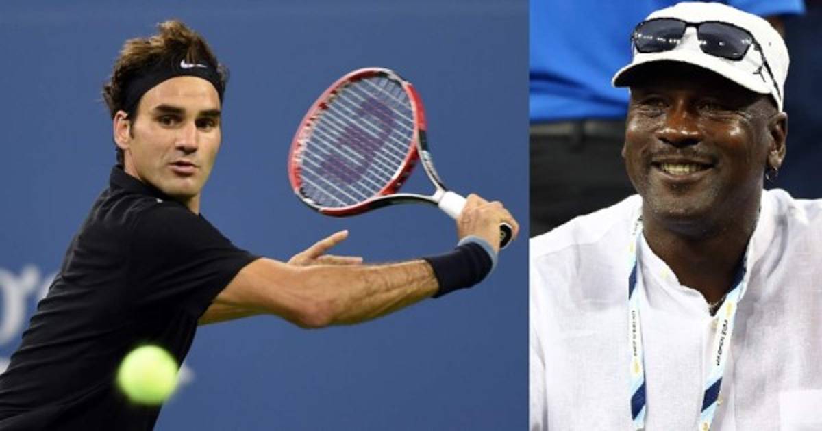 VIDEO: La jugada de Roger Federer que impresionó a Michael Jordan