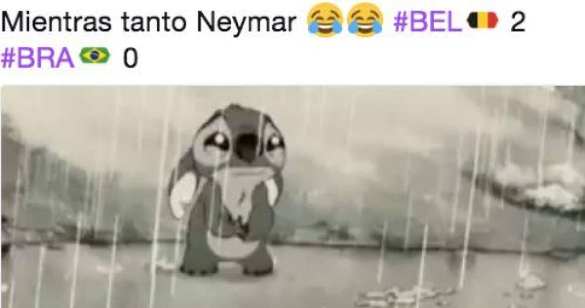 Memes: Las redes sociales no perdonan la eliminación de Brasil en el Mundial de Rusia 2018