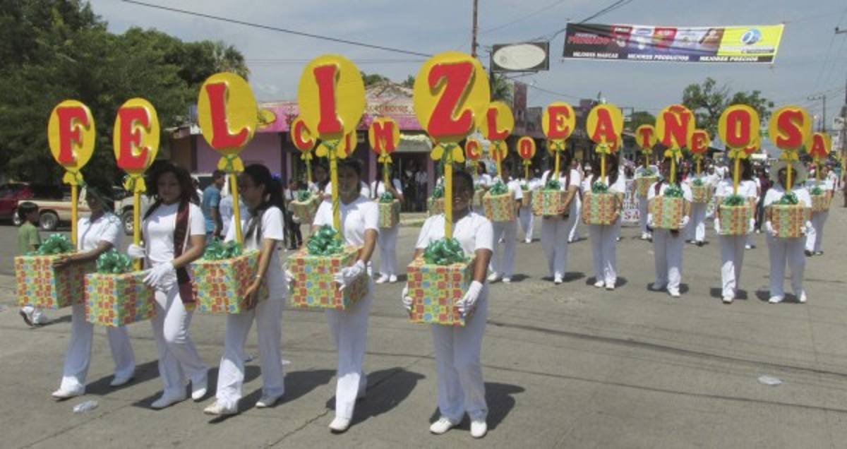 Desde el amanecer, pobladores rinden vivas a la cálida Choluteca