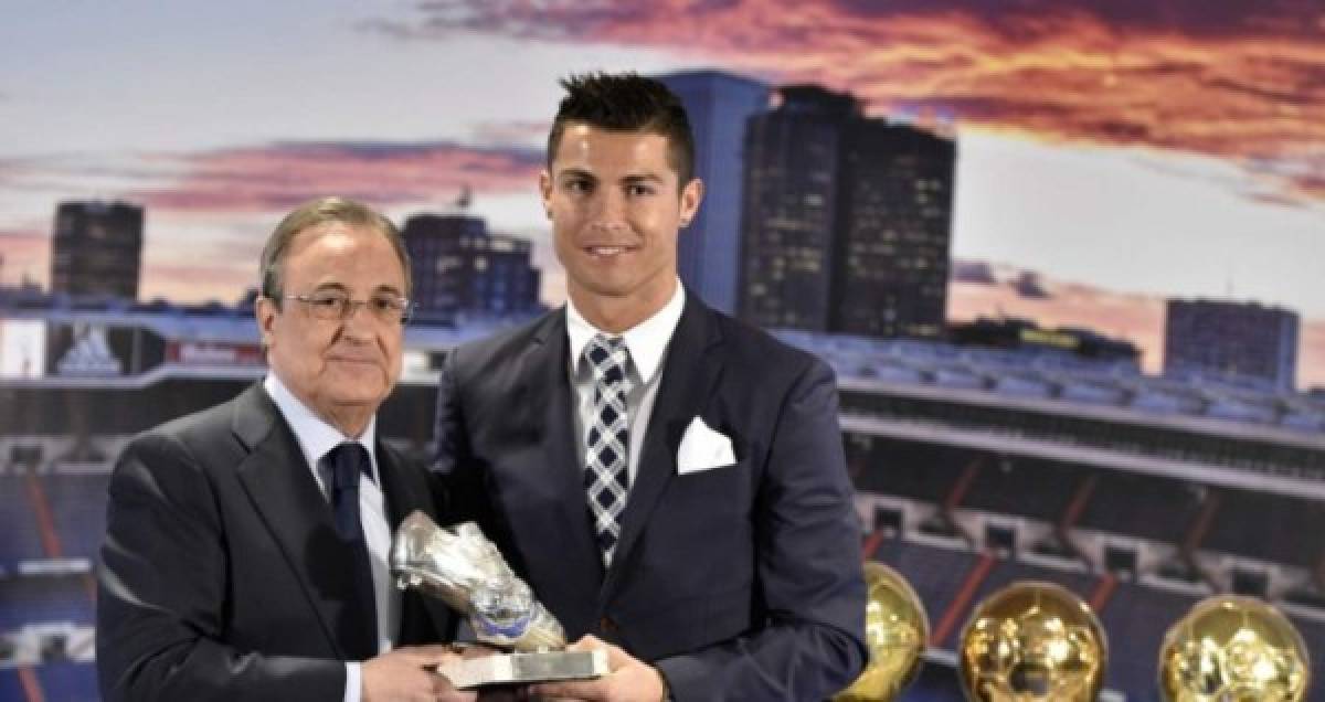 Cristiano Ronaldo homenajeado como máximo goleador del Real Madrid