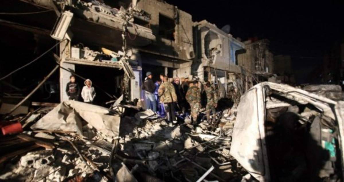 Sube a 120 número de muertos en atentado cerca de Damasco