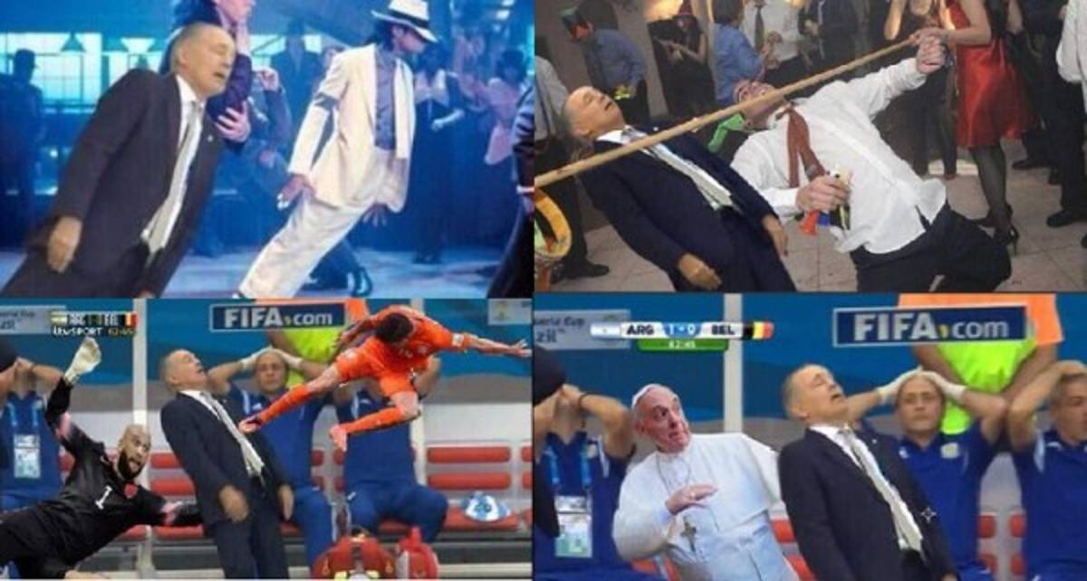 VIDEO: El blooper de Alejandro Sabella