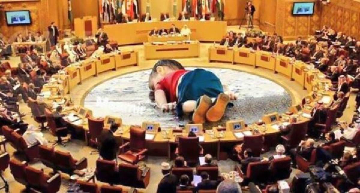 Conmovedores imágenes que lamentan la muerte del niño sirio