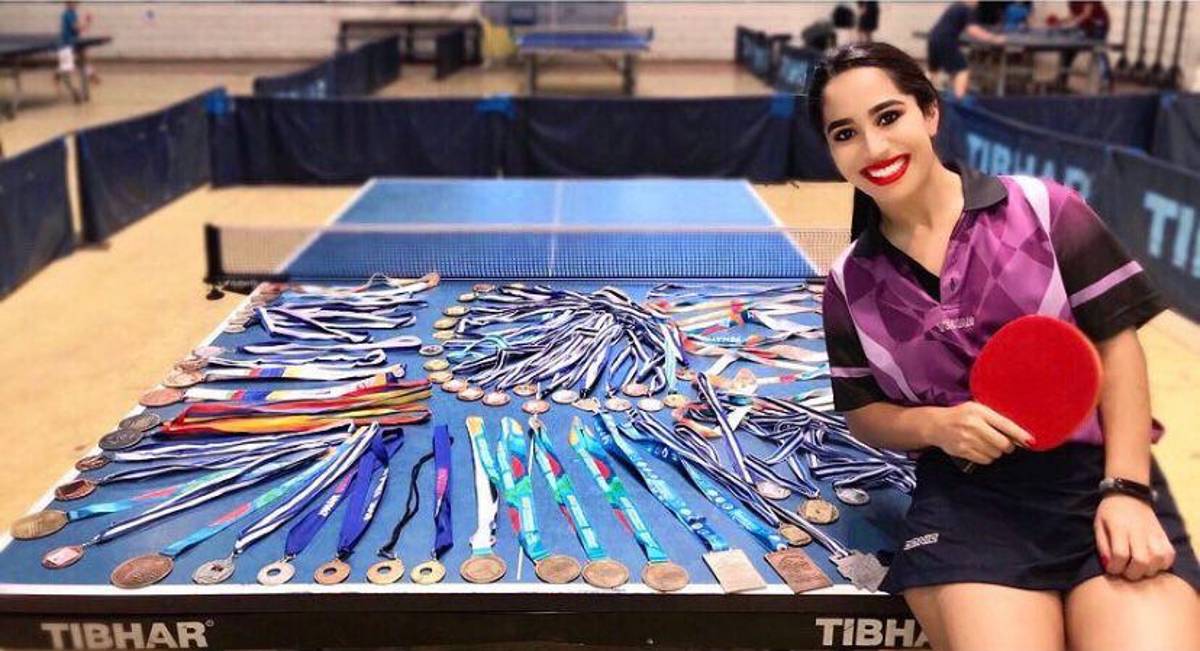 En sus 14 años de trayectoria cuenta con alrededor de 70 medallas Nacionales e Internacionales.