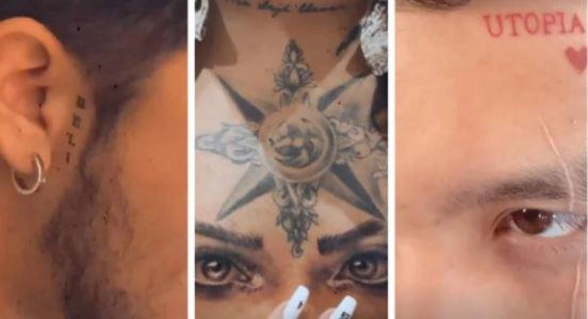 Estos son los tres tatuajes que Nodal se hizo por amor a Belinda.