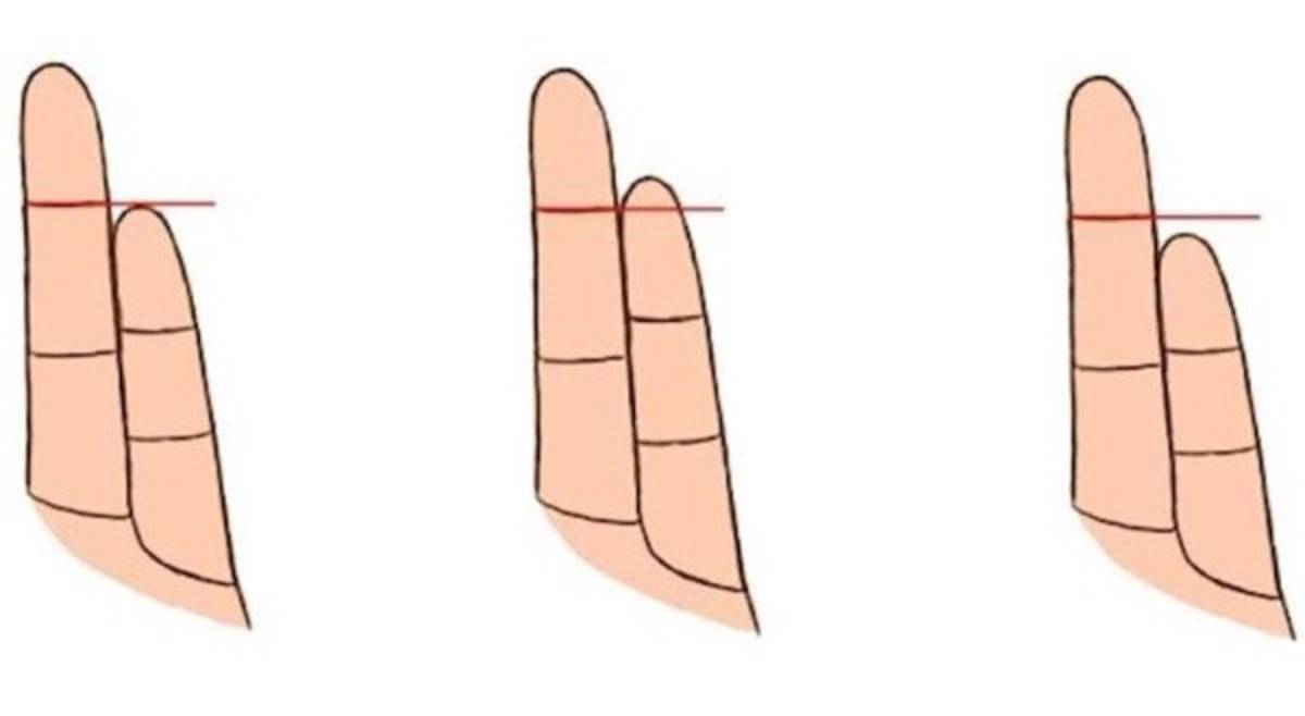 Tus dedos revelan cómo eres en el amor ¡Fijate bien!