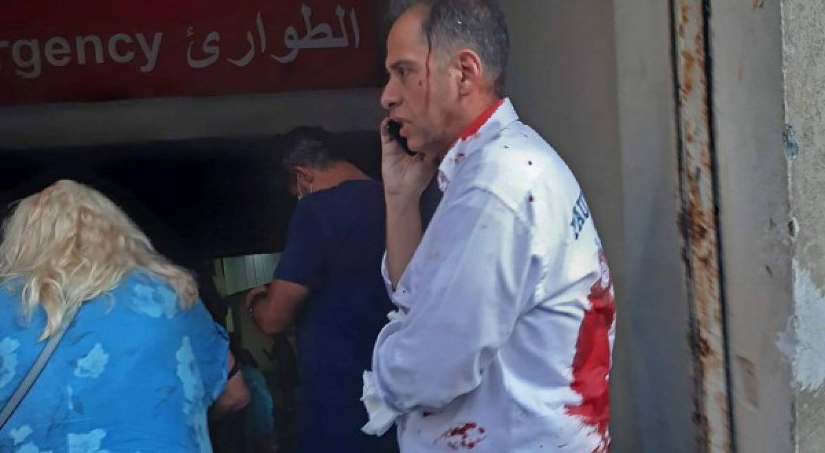 Dolorosas e impactantes imágenes de la devastadora explosión en Beirut