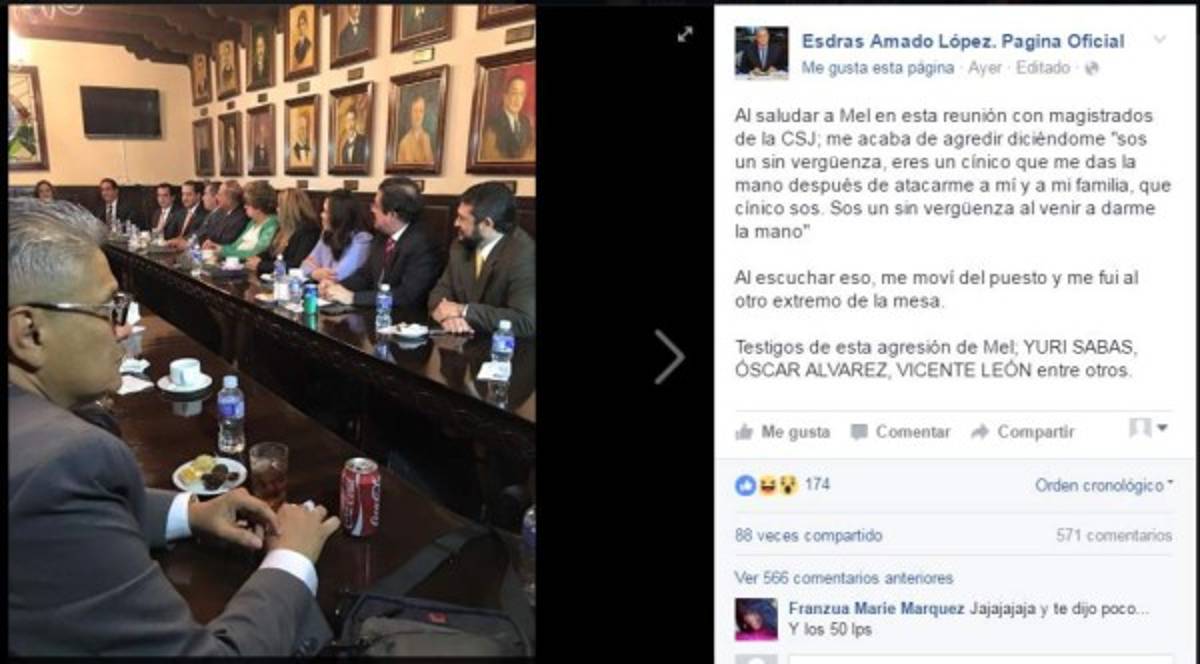 Mel Zelaya: 'Me resbalan los insultos y comentarios en mi contra'