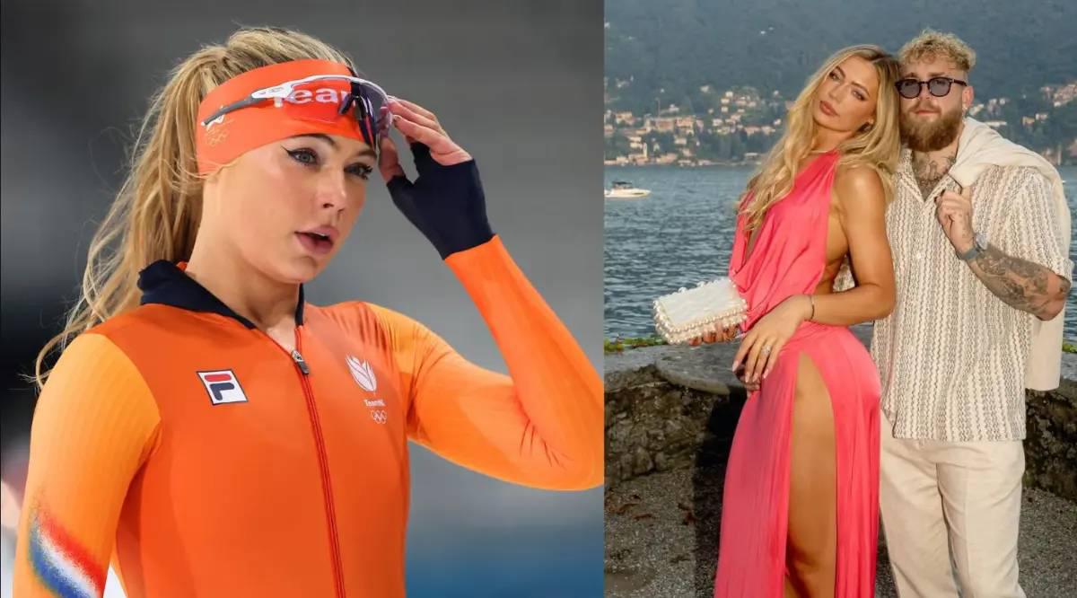 ¿Quién es Jutta Leerdam, la reina del hielo que es novia del boxeador Jake Paul?