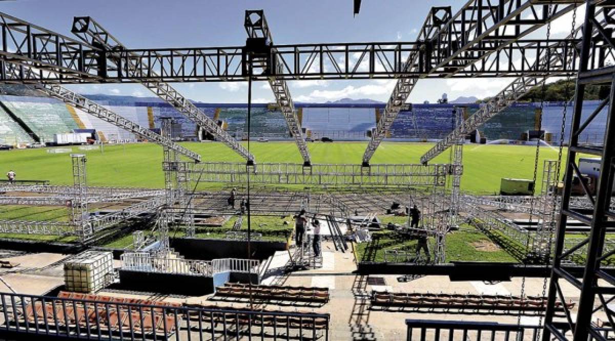 Escuadrón Antibombas realiza inspección al estadio