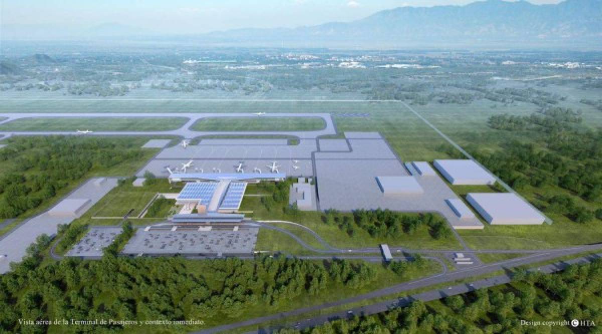 Así lucirá el aeropuerto internacional de Palmerola en el año 2019