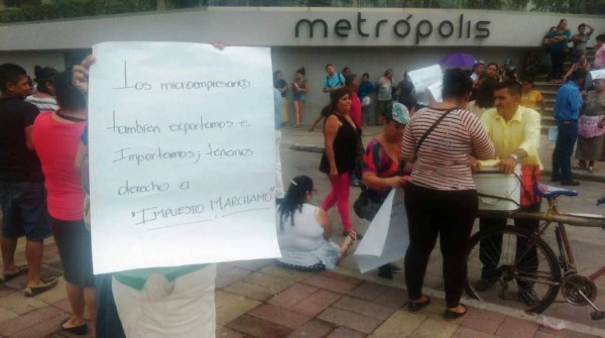 Vendedores informales exigen mayor apoyo del gobierno en Tegucigalpa