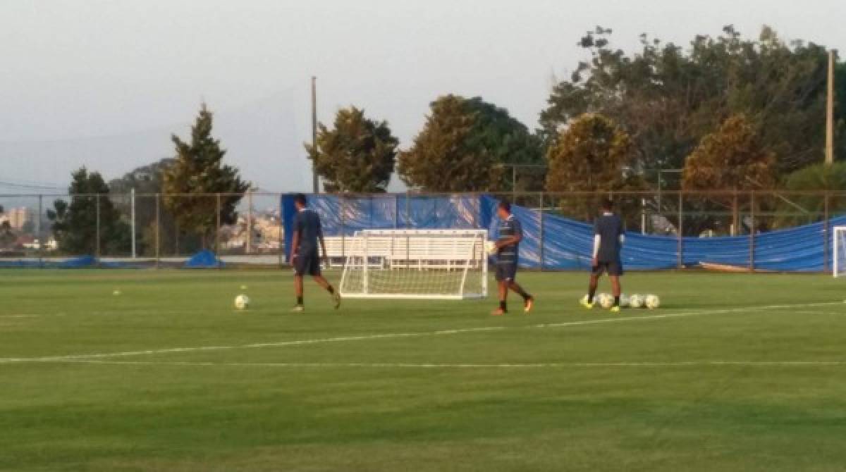 Sub 23 de Honduras realiza su entrenamiento en Belo Horizonte