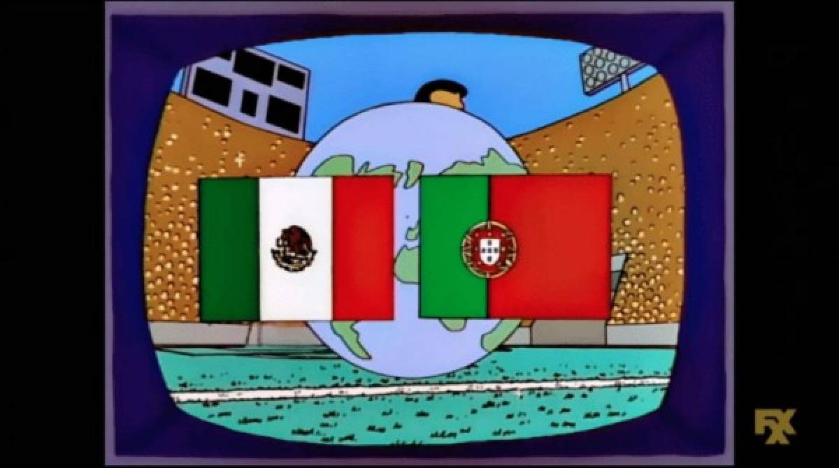 Los Simpson predicen que la final de Rusia 2018 será entre Portugal y México