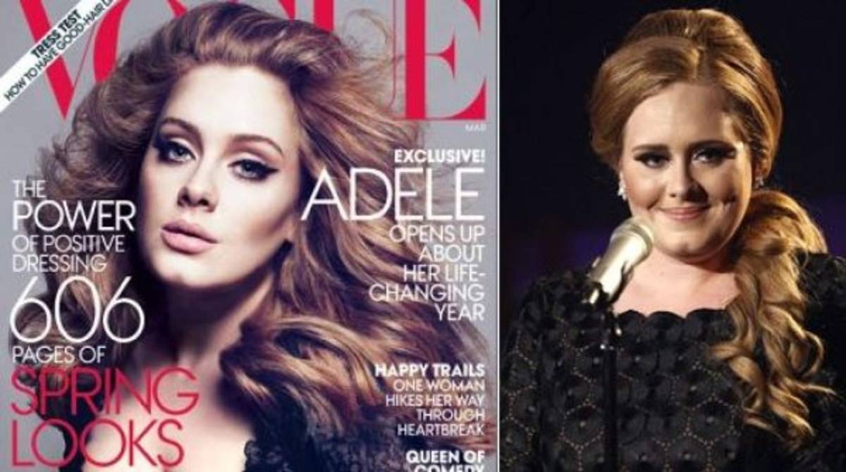Adele luce su nueva figura