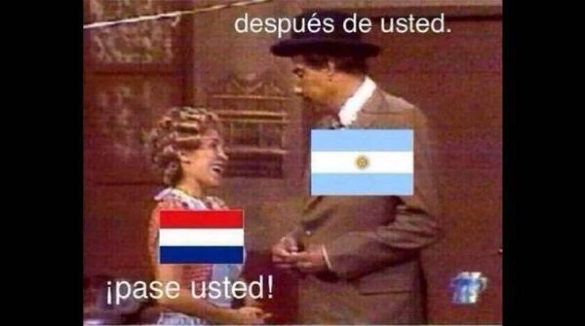 Los memes del Argentina-Holanda