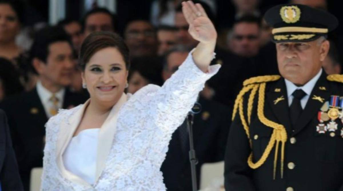 La imagen y los vestidos de Ana García Hernández, la primera dama de Honduras