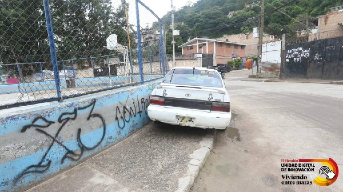 FOTOS: Los calientes puntos de Tegucigalpa y Comayagüela donde los mareros mantienen pelea territorial
