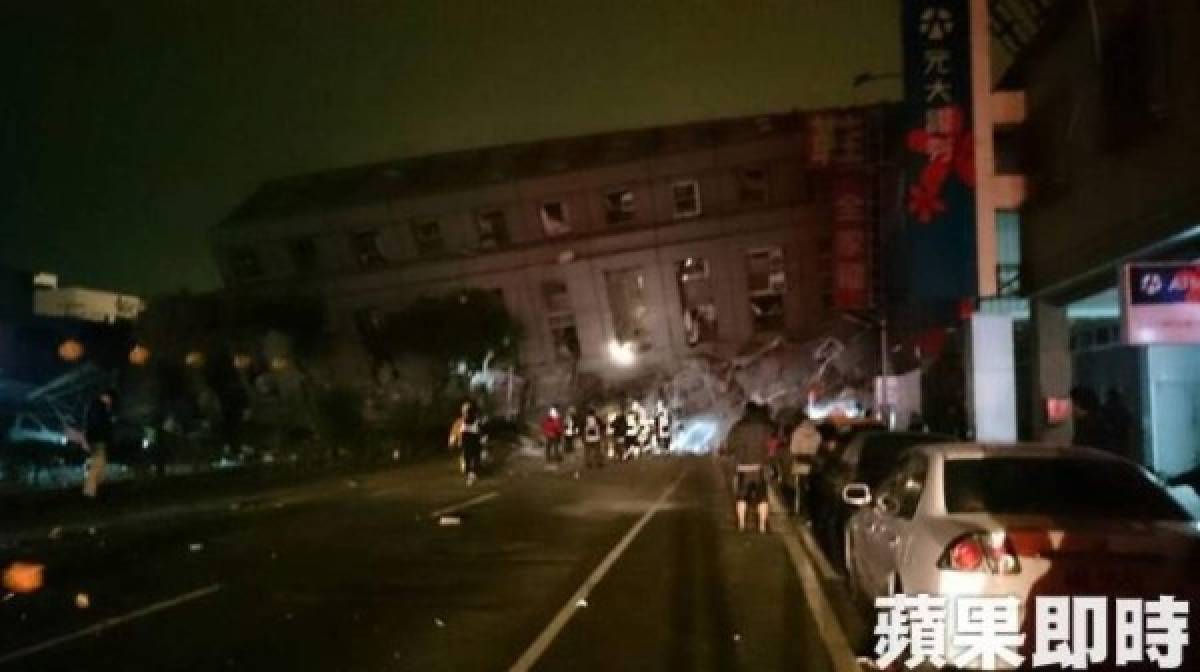 Taiwán: Al menos cinco muertos por sismo de 6,4 grados de magnitud