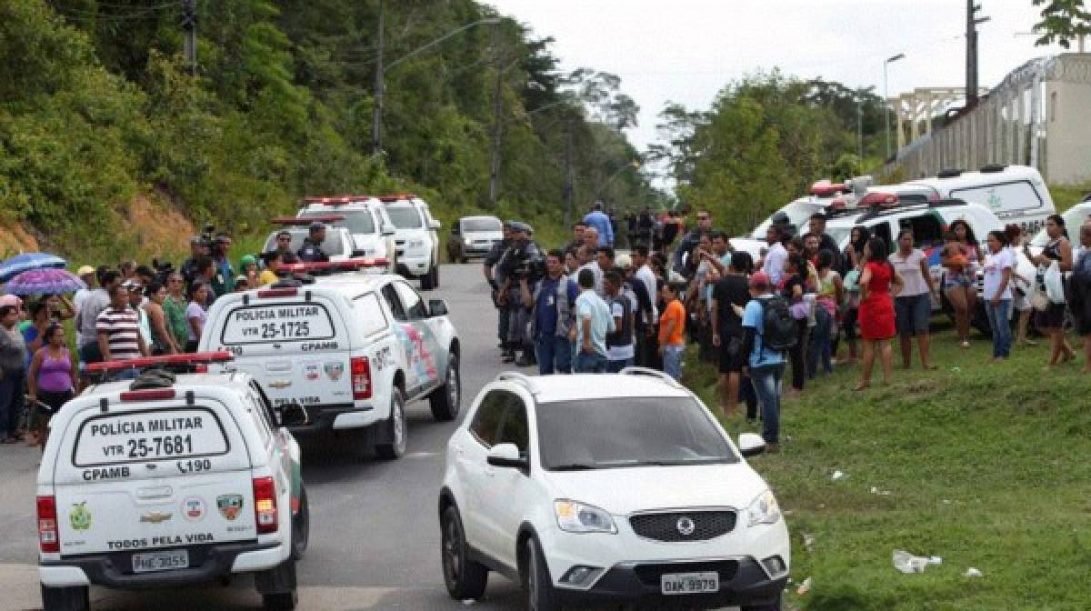 Fotos: Horrenda carnicería en cárcel de Brasil; al menos 60 presos muertos