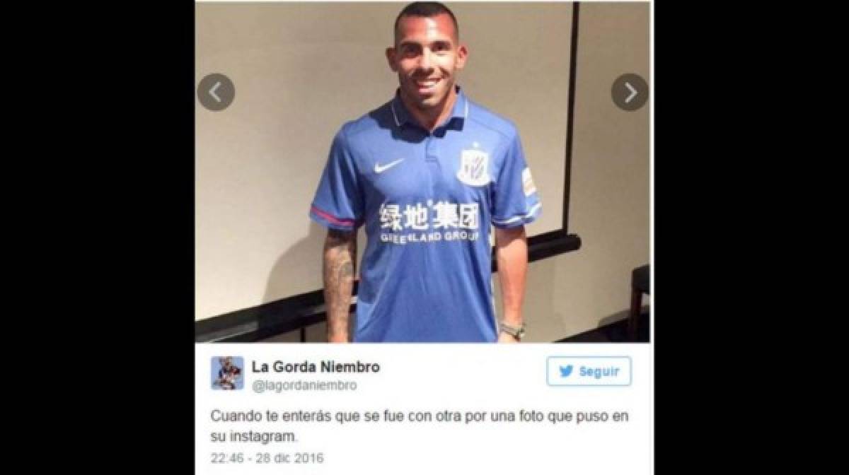 Crueles memes: Carlos Tevez se va a China y los aficionados de Boca no se lo perdonan