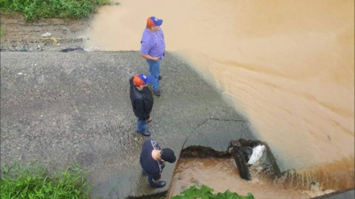 Los desastres provocados por tormenta tropical Nate en Honduras