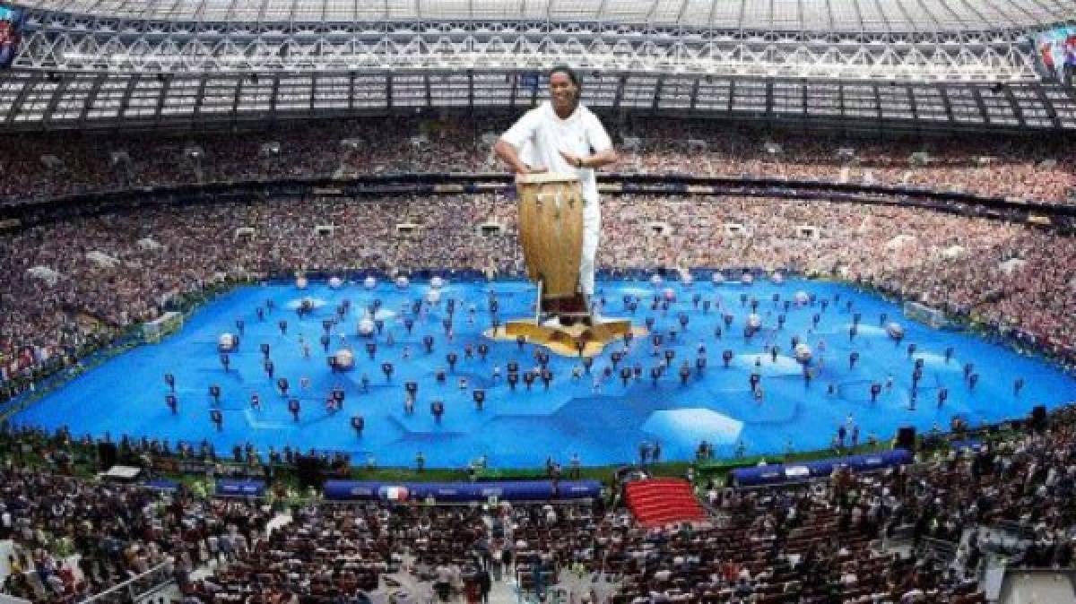 Nicky Jam es protagonista de memes al cantar en la final de Rusia 2018