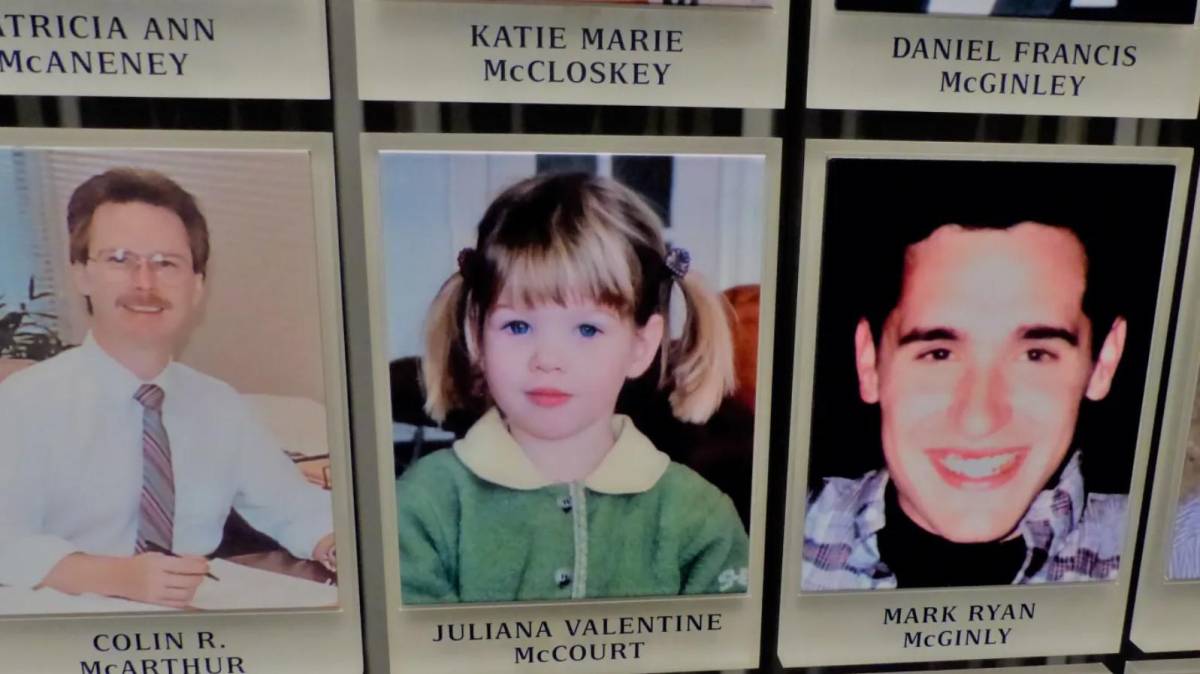 Juliana Valentine McCourt tenía 4 años.