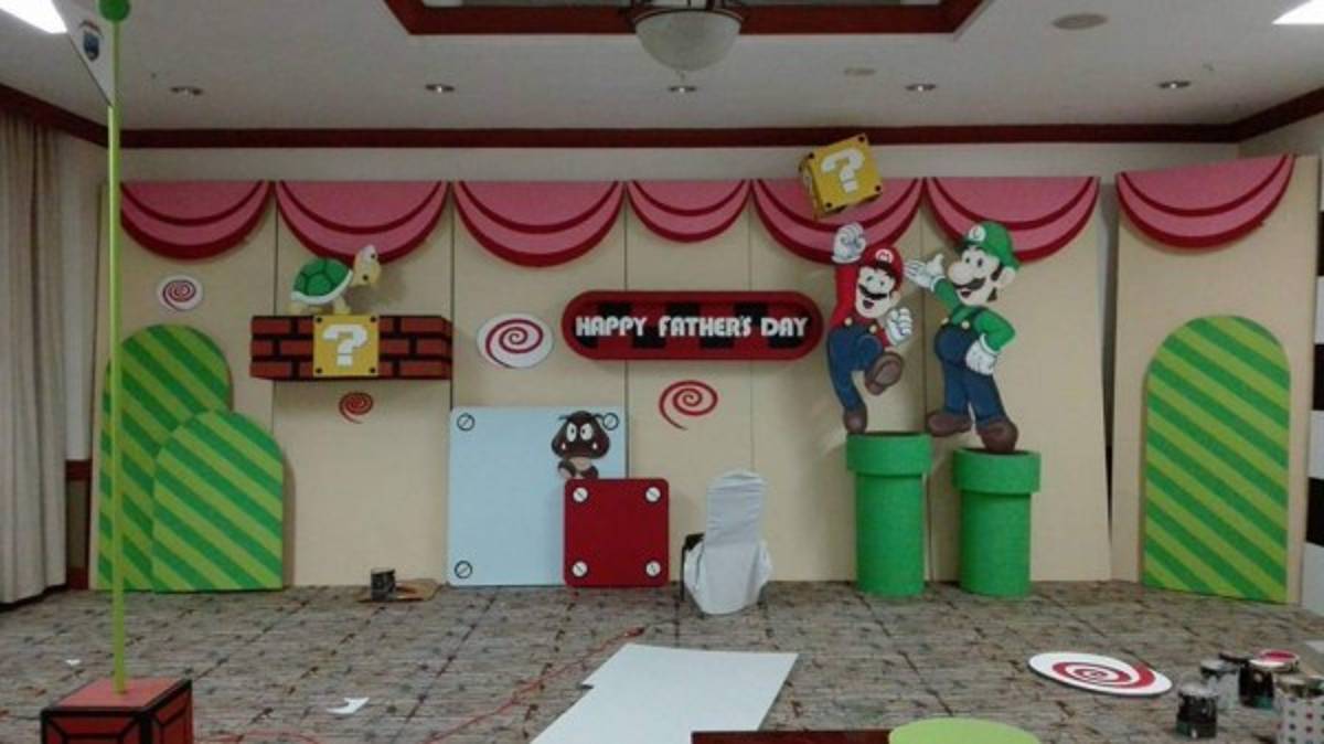 Este es otro de los trabajos de Gabriel, el tema Mario Bros.