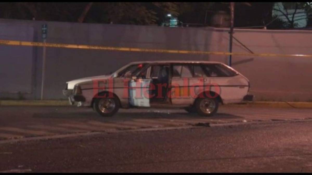 Identifican a mujer acribillada en el interior de un taxi en el bulevar Morazán