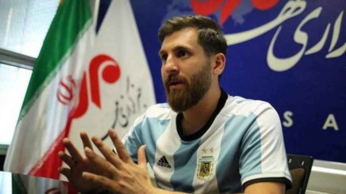 'Gemelo' iraní de Lionel Messi revolucina las redes sociales