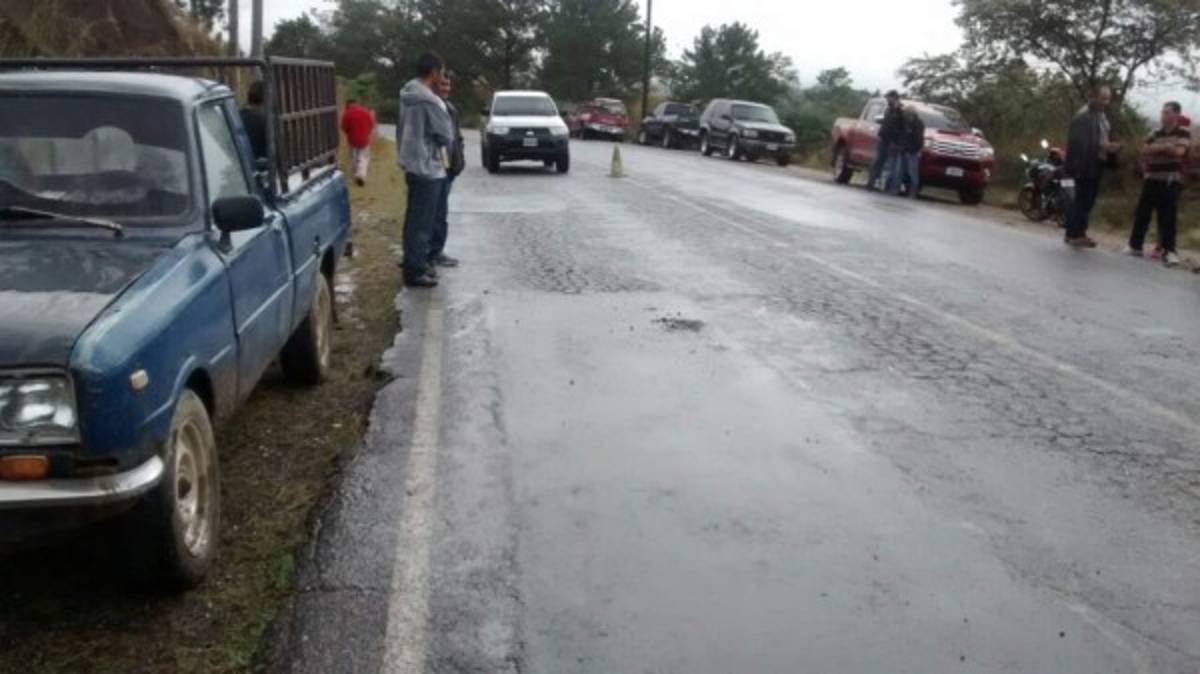 Accidente deja un motociclista muerto en carretera a Danlí