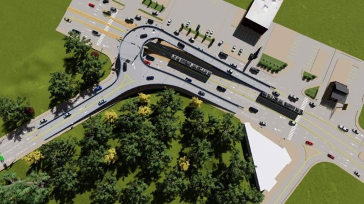 Cierran tramo del bulevar Centroamérica por obras de retorno aéreo en la Kennedy